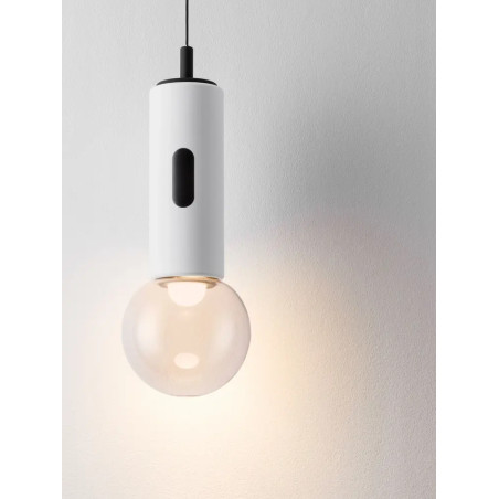 Lampa wisząca kula z dotykowym ściemniaczem Churros 12cm LED 3000K biała