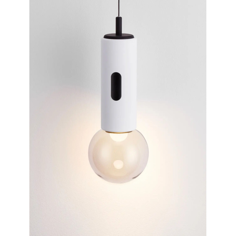 Lampa wisząca kula z dotykowym ściemniaczem Churros 12cm LED 3000K biała