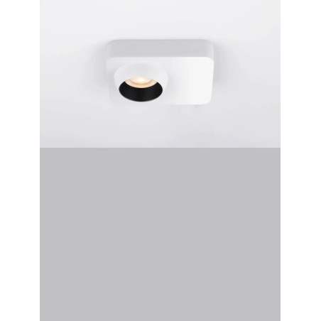 Plafon w kształcie aparatu Carso 14cm LED 3000K biały
