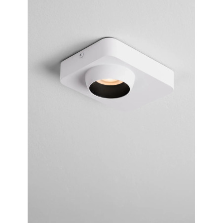 Plafon w kształcie aparatu Carso 14cm LED 3000K biały