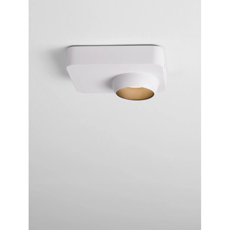 Plafon w kształcie aparatu Carso 14cm LED 3000K biały