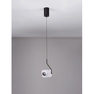 Lampa wisząca - aparat z dotykowym ściemniaczem Carso LED 3000K biała