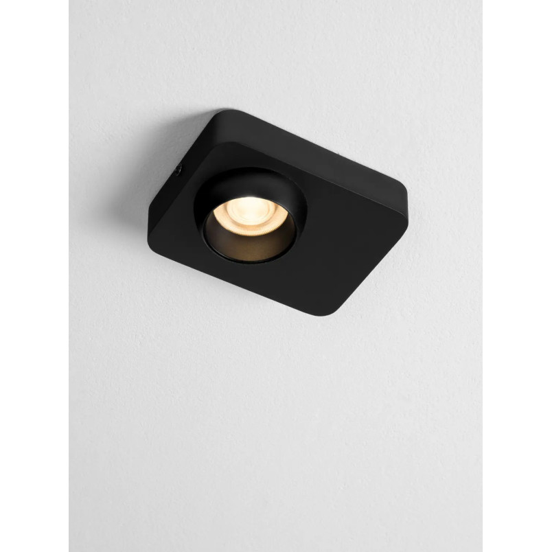 Plafon w kształcie aparatu Carso 14cm LED 3000K czarny