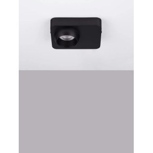 Plafon w kształcie aparatu Carso 14cm LED 3000K czarny