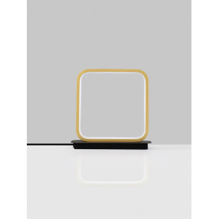 Lampa stołowa nowoczesna Chorro LED 3200K czarno-złota