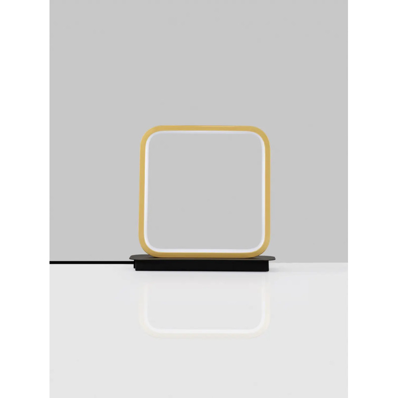 Lampa stołowa nowoczesna Chorro LED 3200K czarno-złota