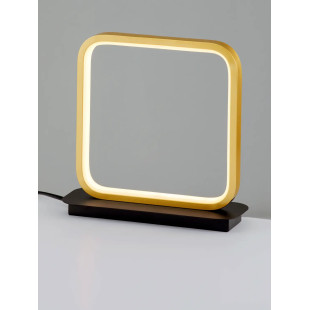 Lampa stołowa nowoczesna Chorro LED 3200K czarno-złota