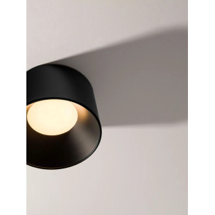 Plafon okrągły modern Eglio 35cm LED 3000K czarny