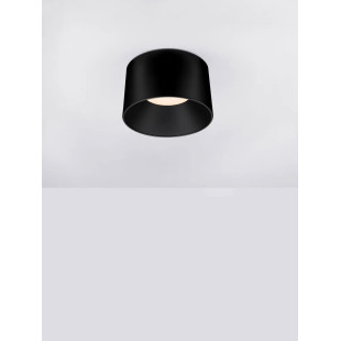 Plafon okrągły modern Eglio 35cm LED 3000K czarny