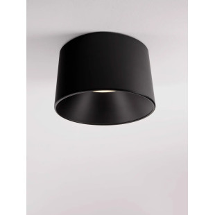 Plafon okrągły modern Eglio 35cm LED 3000K czarny