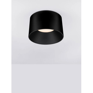 Plafon okrągły modern Eglio 50cm LED 3000K czarny