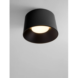Plafon okrągły modern Eglio 50cm LED 3000K czarny