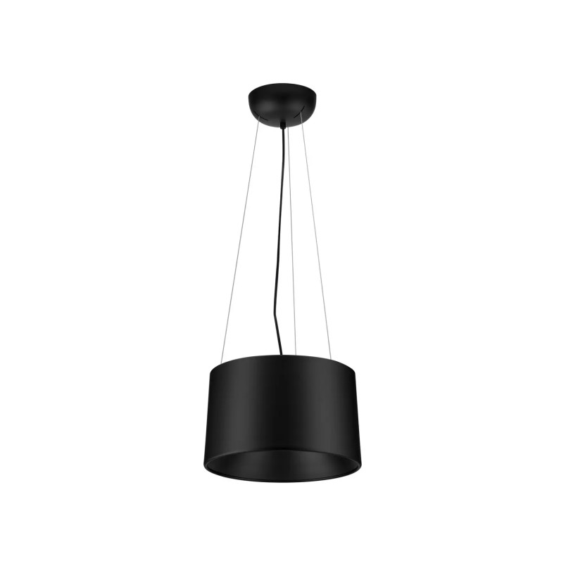 Lampa wisząca metalowa modern Eglio 35cm LED 3000K czarna