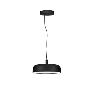 Lampa wisząca modern ściemniana Ridotti 40cm LED 3000K czarna