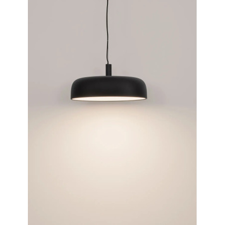 Lampa wisząca modern ściemniana Ridotti 40cm LED 3000K czarna