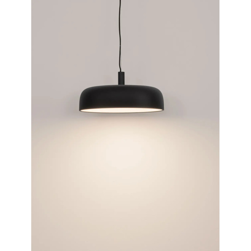 Lampa wisząca modern ściemniana Ridotti 40cm LED 2700K czarna