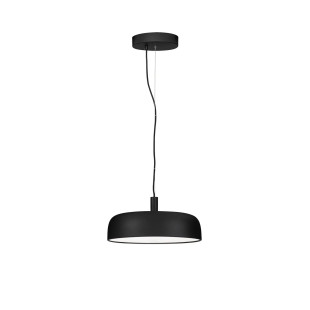 Lampa wisząca modern ściemniana Ridotti 40cm LED 2700K czarna