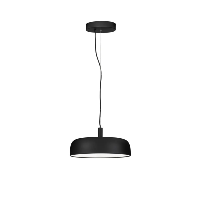 Lampa wisząca modern ściemniana Ridotti 40cm LED 2700K czarna