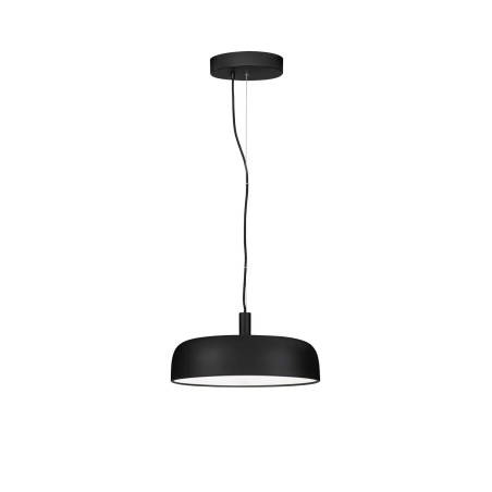 Lampa wisząca modern ściemniana Ridotti 40cm LED 2700K czarna