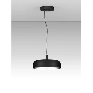 Lampa wisząca modern ściemniana Ridotti 40cm LED 2700K czarna