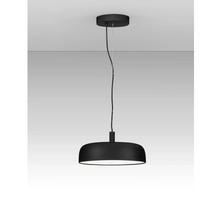 Lampa wisząca modern ściemniana Ridotti 40cm LED 2700K czarna