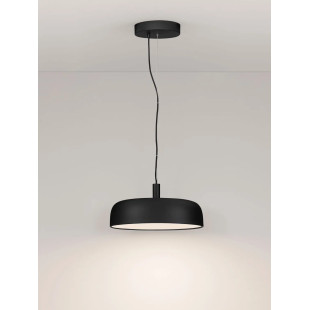 Lampa wisząca modern ściemniana Ridotti 40cm LED 2700K czarna