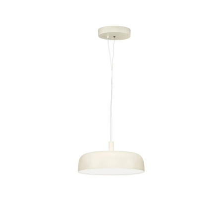 Lampa wisząca modern ściemniana Ridotti 40cm LED 3000K kremowa