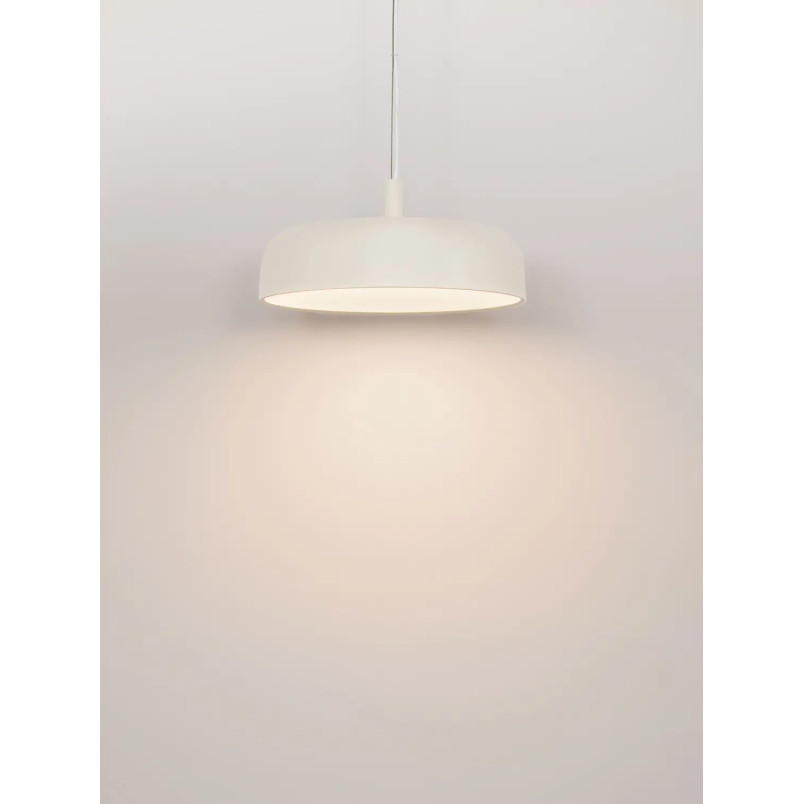 Lampa wisząca modern ściemniana Ridotti 40cm LED 2700K kremowa