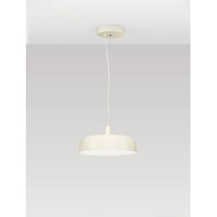 Lampa wisząca modern ściemniana Ridotti 40cm LED 2700K kremowa