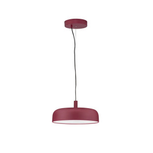 Lampa wisząca modern ściemniana Ridotti 40cm LED 3000K bordowa