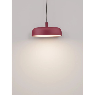 Lampa wisząca modern ściemniana Ridotti 40cm LED 3000K bordowa