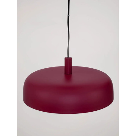 Lampa wisząca modern ściemniana Ridotti 40cm LED 3000K bordowa