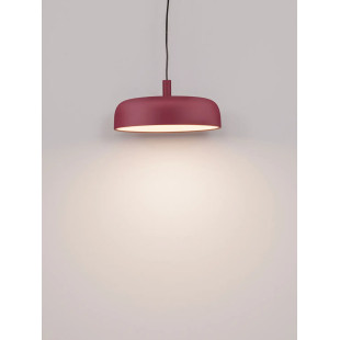 Lampa wisząca modern ściemniana Ridotti 40cm LED 2700K bordowa