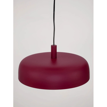 Lampa wisząca modern ściemniana Ridotti 40cm LED 2700K bordowa