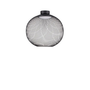 Plafon - ażurowa kula Savino 50cm LED 3000K czarna