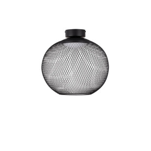 Plafon - ażurowa kula Savino 38cm LED 3000K czarna