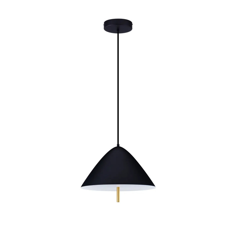 Lampa wisząca stożek modern Conos LED 3000K 40cm czarny