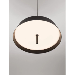 Lampa wisząca modern ze ściemniaczem triac Roggio 45cm LED 3000K czarna