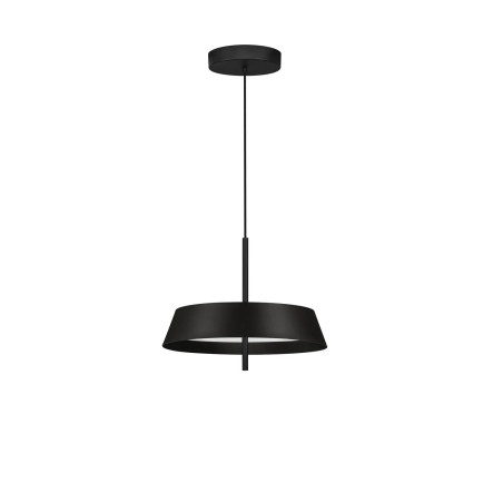 Lampa wisząca modern ze ściemniaczem triac Roggio 45cm LED 3000K czarna