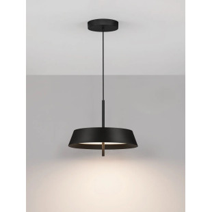 Lampa wisząca modern ze ściemniaczem triac Roggio 45cm LED 3000K czarna