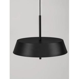 Lampa wisząca modern ze ściemniaczem triac Roggio 45cm LED 3000K czarna