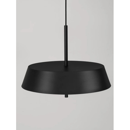 Lampa wisząca modern ze ściemniaczem triac Roggio 45cm LED 3000K czarna