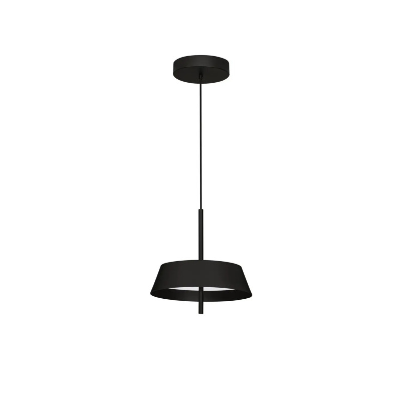 Lampa wisząca modern ze ściemniaczem triac Roggio 35cm LED 3000K czarna