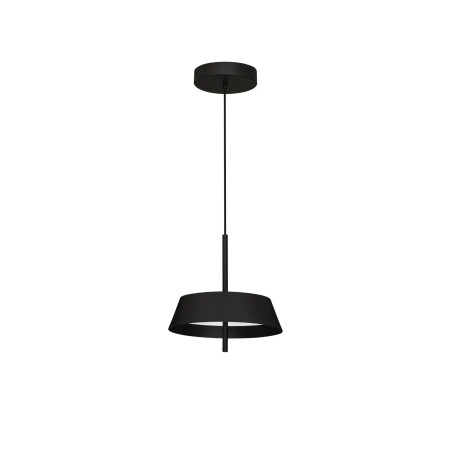 Lampa wisząca modern ze ściemniaczem triac Roggio 35cm LED 3000K czarna