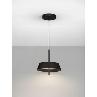 Lampa wisząca modern ze ściemniaczem triac Roggio 35cm LED 3000K czarna