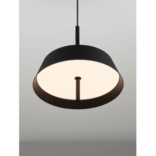 Lampa wisząca modern ze ściemniaczem triac Roggio 35cm LED 3000K czarna