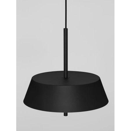 Lampa wisząca modern ze ściemniaczem triac Roggio 35cm LED 3000K czarna