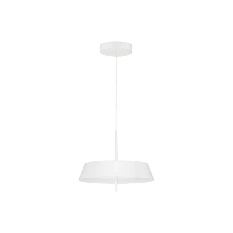 Lampa wisząca modern ze ściemniaczem triac Roggio 45cm LED 3000K biała