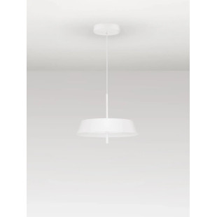 Lampa wisząca modern ze ściemniaczem triac Roggio 45cm LED 3000K biała