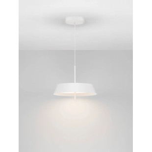 Lampa wisząca modern ze ściemniaczem triac Roggio 45cm LED 3000K biała